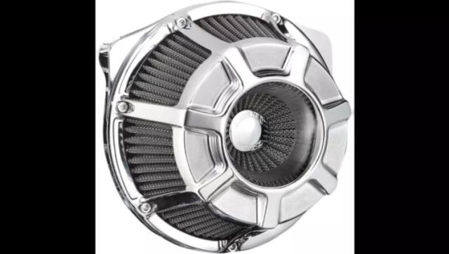 Arlen Ness ベベルエアクリーナーフィルターキット クローム ハーレー