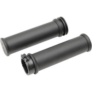 ドラッグスペシャリティーズ交換用OEラバーグリップハーレーケーブルスロットルスリーブチューブ Drag Specialties Replacement OE Rubber Grips Harley Cable Throttle Sleeve Tube