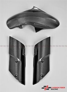 2010-2013 カワサキ Z1000 フロントフェンダー - 100% カーボン