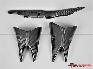 2014 Kawasaki Z1000 エキゾーストカバー - 100% カーボンファイバー