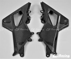 2017-2020 ホンダ グロム MSX125 アンダーシートサイドパネル - 100% カーボンファイバー 2017-2020 Honda Grom MSX125 Under Seat Side Panels - 100% Carbon Fiber