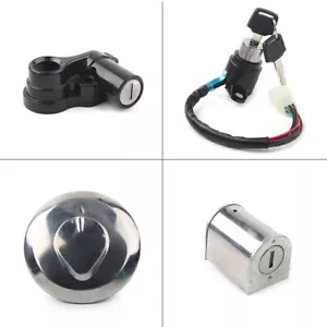 ホンダ 125 CBT125 点火スイッチロックガスキャップセットロックキーオートバイ for Honda 125 CBT125 Ignition Switch Lock Gas Cap Set Lock Key Motorcycle