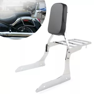 バックレストシシー荷物ラック Passenge ヤマハストライカー 1300 XVS1300 2011-2017 Backrest Sissy Luggage Rack Passenge For Yamaha Stryker 1300 XVS1300 2011-2017