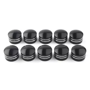 アルミ 11 ミリメートル内部ネジモーターボルトトッパーキャップカバーハーレー CNC Aluminum 11mm Interior Screws Motor Bolt Topper Caps Cover For Harley CNC