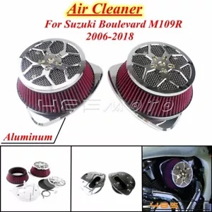 オーダー用 クロームデュアルビッグエアクリーナーインテークフィルターキット