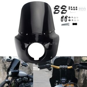 他サイトで好評！【スクリーン2枚付き】ローライダーＳ用メンフィスフェアリング フロントフェアリング フロントガラスキット付き ハーレーダビッドソン