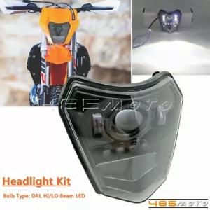 デュアルエンデューロ LED ヘッドライト KTM XC-W EXC-F 6 日間