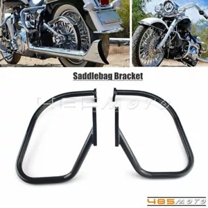 のこ リアサドルバッグガードクラッシュバーハーレーソフテイル FLSTN