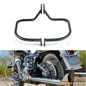 リアサドルバッグガードクラッシュバーハーレーソフテイル FLSTN