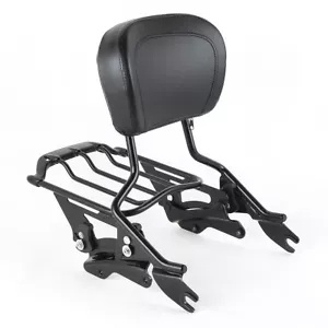 荷物ラック シーシーバー バックレスト & ドッキング キット ハーレー ロード グライド 2014-23 に適合 Luggage Rack Sissy Bar Backrest & Docking Kit Fit For Harley Road Glide 2014-23