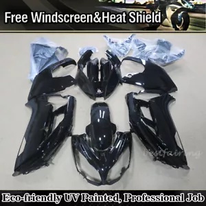フェアリングキット Kawasaki Ninja 650 ER6F 2012-2016 13 14 ビビッドブラック ABS ボディワーク用 Fairing Kit For Kawasaki Ninja 650 ER6F 2012-2016 13 14 Vivid Black ABS Bodywork