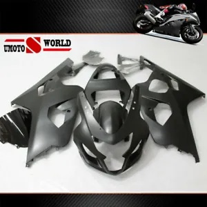 マットブラック ABS フェアリングキットスズキ GSXR600 GSX-R 750 2004-2005 K4 ボディワーク用 Matte Black ABS Fairing Kit For Suzuki GSXR600 GSX-R 750 2004-2005 K4 Bodywork 70,400円