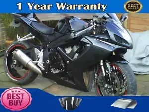 GSXR 600/750 2006 2007 マットブラックフェアリングキットボディワーク + ボルト K6 For GSXR 600/750 2006 2007 Matte Black Fairings Kit Body Work + Bolts K6