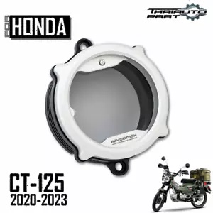 シリンダーヘッドカバー タイミングチェーン LH ホワイト ホンダ CT125 トレイルハンターカブ用 CYLINDER HEAD COVER TIMING CHAIN LH WHITE FOR HONDA CT125 TRAIL HUNTER CUB