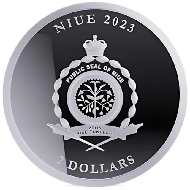2023 1 オンス ニウエ ヴィバット ヒューマニタス銀貨 (プルーフ