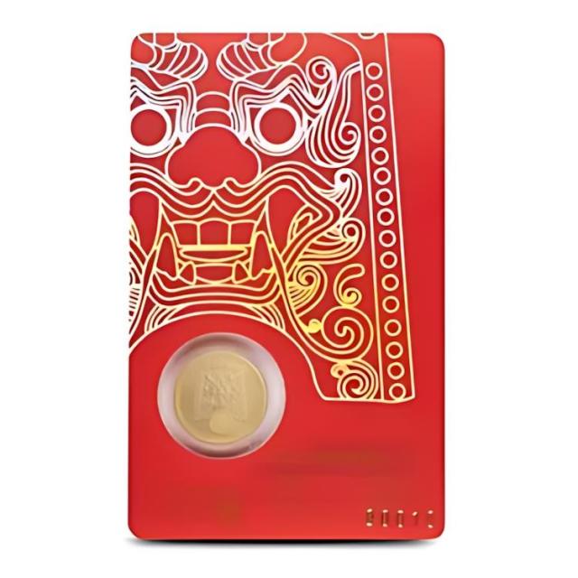 子ども用品など〜 2023 1/10 オンス 韓国 Chiwoo Cheonwang ゴールド メダリオン