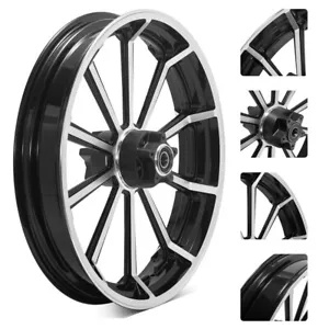 21x3.5 フロントホイールリムデュアルディスクハブ ハーレーツーリングロードグライド 09-24 FLTR用 21x3.5 Front Wheel Rim Dual Disc Hub for Harley Touring Road Glide 09-24 FLTR