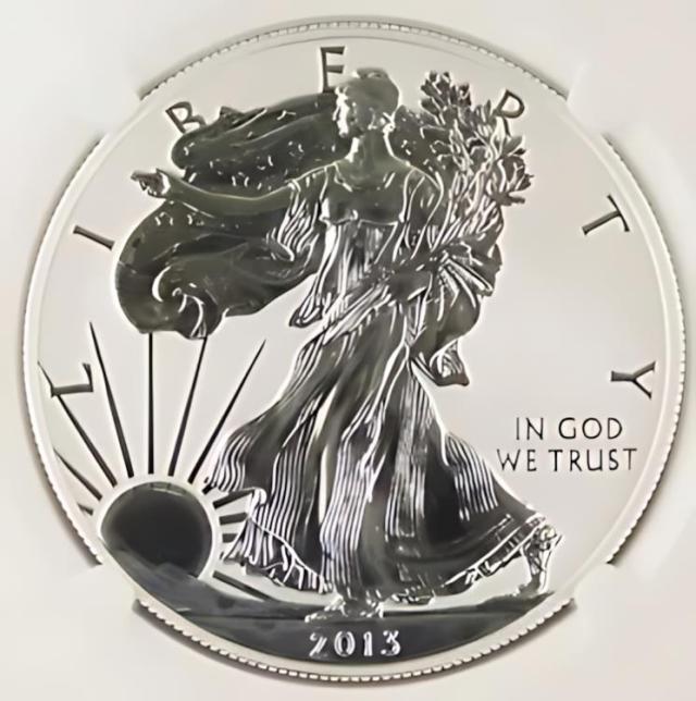 2013 $1 アメリカン シルバー イーグル ウエスト ポイント 2 コイン