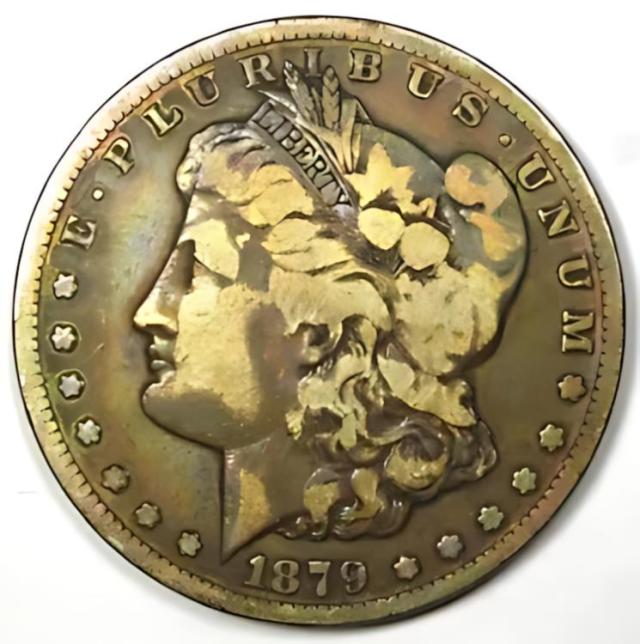 モルガンダラー 1ドル銀貨 1891 カーソンシティ cc 1875年