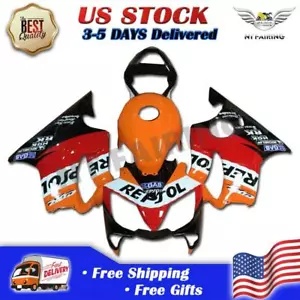 NTU オレンジ プラスチック グロス インジェクション フェアリング ホンダ 01-03 CBR600F4I z054 に適合 NTU Orange Plastic Gloss Injection Fairing Fit for Honda 01-03 CBR600F4I z054