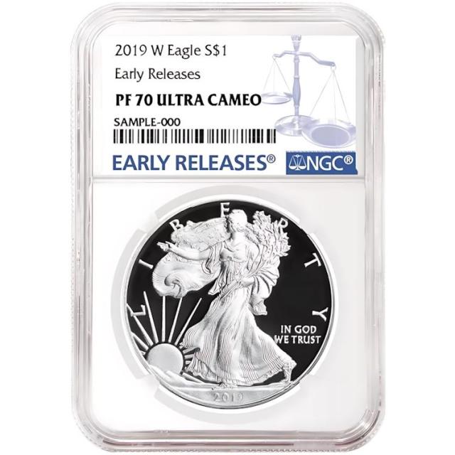 2019年 アメリカン・シルバー・イーグル 1ドル 銀貨 1オンス BU