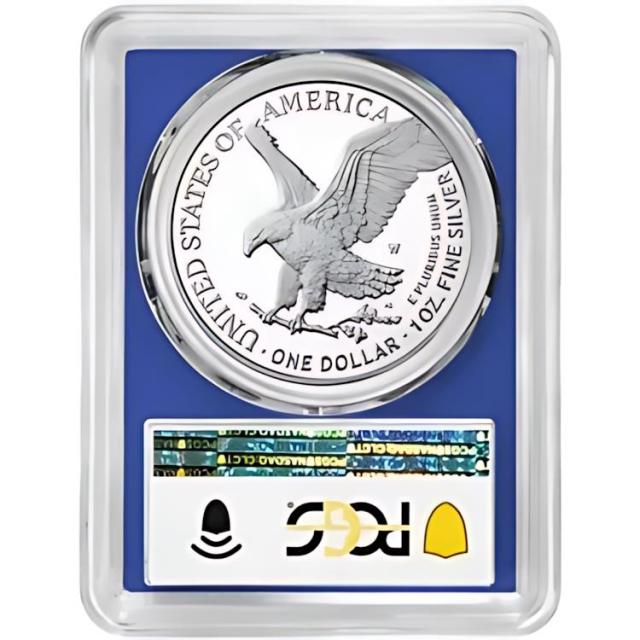 2023-W プルーフ $1 アメリカン シルバー イーグル PCGS