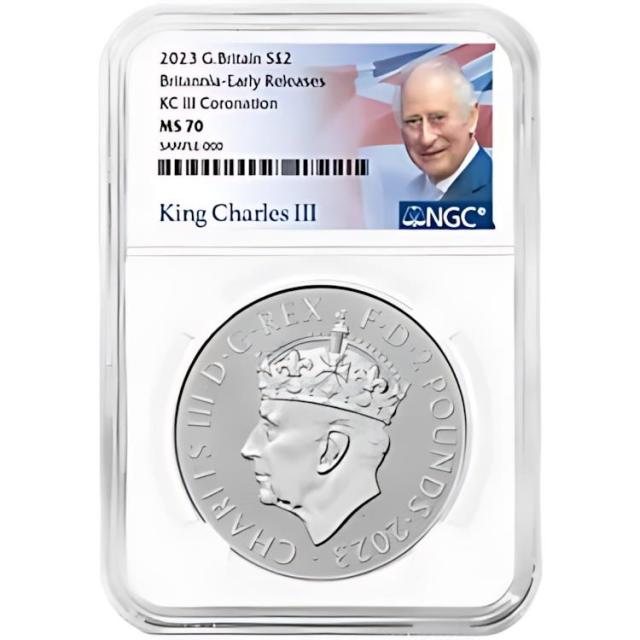 NGC MS66 2023 $2 カナダ キングチャールズ ファーストリリース Canada 2023 King Charles III First Strikes 6 coin set $2 $1