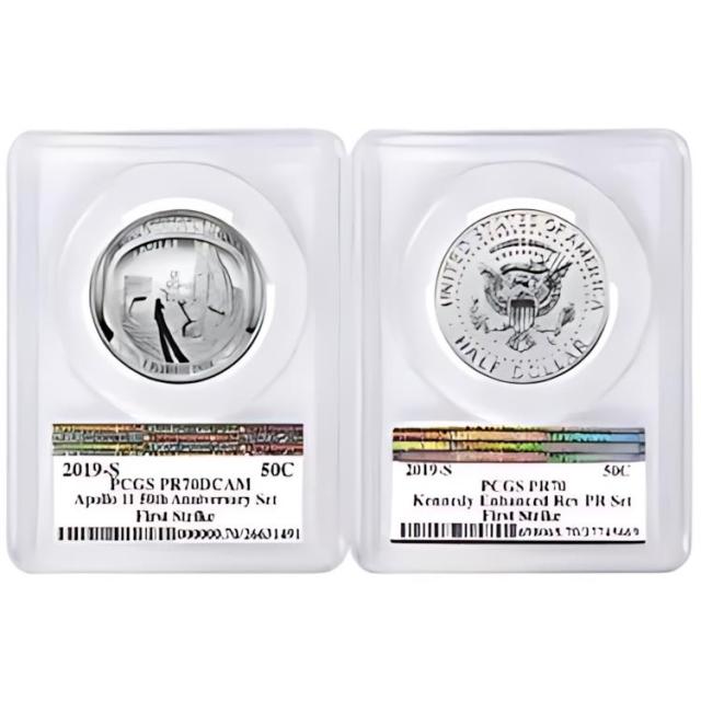 2019年 アポロ11号 50周年 1ドル 銀貨