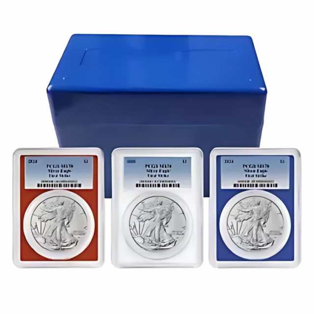 2021～2024年(新品)イーグル銀貨　PCGSS MS70セット 楽天市場】【わけあり品】最終日＆初日製造版セット MS70