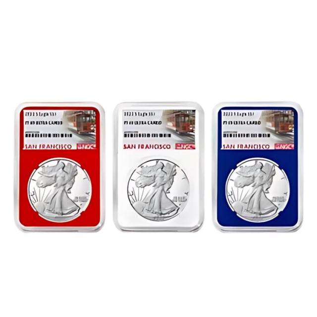 2021 S NGC MS70 サンフランシスコ モーガン シルバー ダラー $1