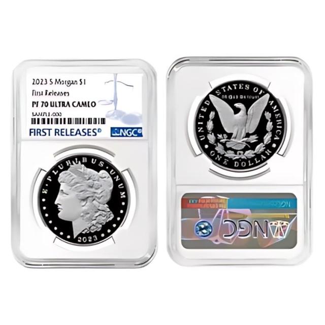 アメリカ2023年ピース1ドル銀貨 NGC MS70 2023 Morgan & Peace Silver Dollars NGC MS70 First Day of Issue w/Micha