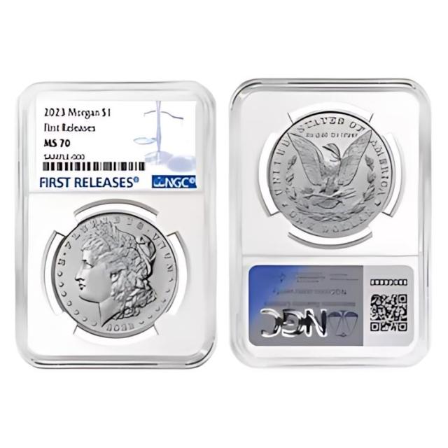 2023-P ピース シルバー ダラー MS 70 FR