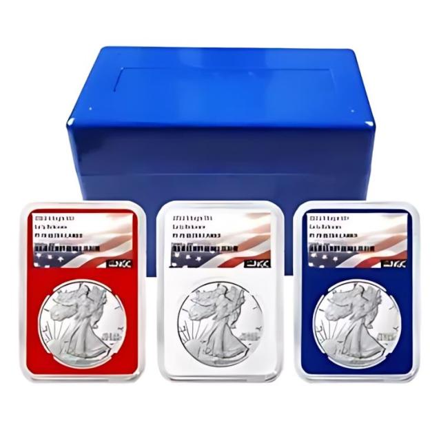 2021-W プルーフ $1 タイプ 1 アメリカン シルバー イーグル NGC