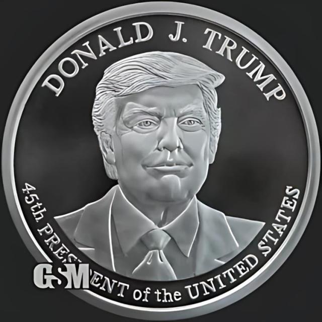 ドナルド・トランプ 大統領　5オンス トランプ  ドナルド・トランプ 大統領5オンス トランプ コイン