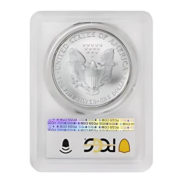 2003-(W) $1 アメリカン シルバー イーグル PCGS MS70 ファースト
