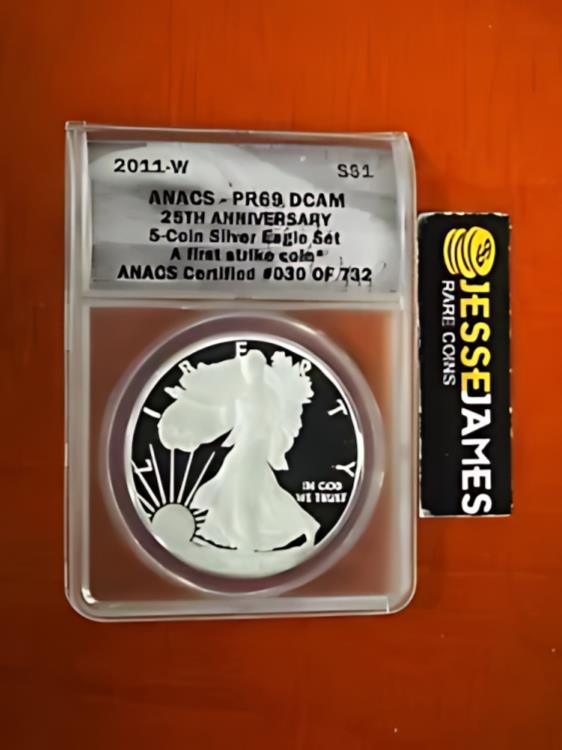 アメリカ　2011 イーグル銀貨　プルーフ版 アメリカイーグル銀貨プルーフ版 2011年発行