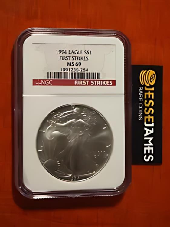 最高鑑定】ファーストストライク シルバーイーグル 9