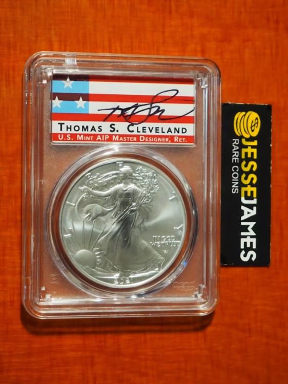 ★安心のPCGS鑑定済み〜イーグル銀貨 2021 PCGS MS69 2021-W 1 oz Proof American Silver Eagle Coin PR/PF69