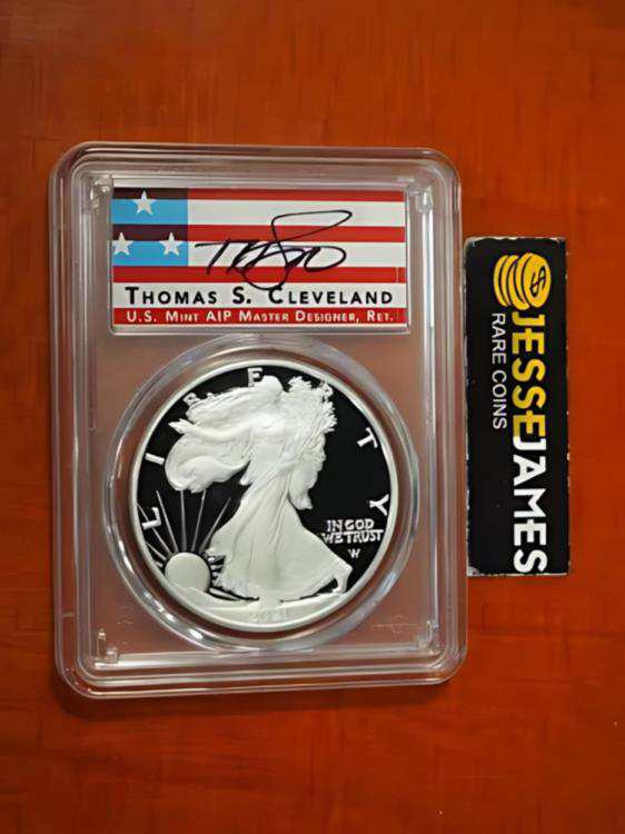 2021 W プルーフ シルバー イーグル PCGS PR70 DCAM アドバンス リリース クリーブランド アメリカーナ T2