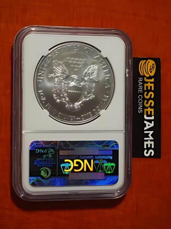 2012年 アメリカン・イーグル銀貨 MS 70 NGC ウェストポイント