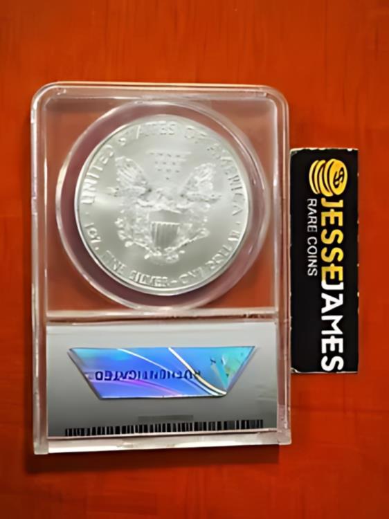 2014 $1 アメリカン シルバー イーグル ANACS MS70