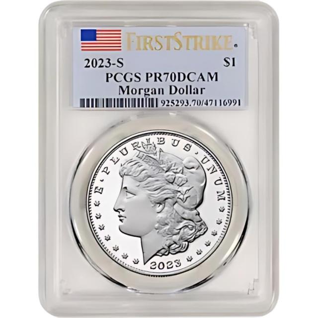 2023 アメリカ 1ドル 銀貨 モルガンダラー PF70 UC アメリカ 2023年 モルガンダラーとピースダラー 1ドル銀貨2種