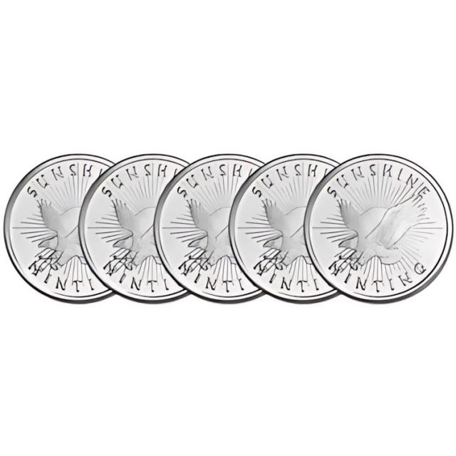 ベネズエラボリバル500　5枚 ベネズエラボリバル500デジタル紙幣 5枚