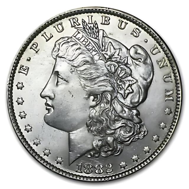 1882-O/S モルガン ドル BU