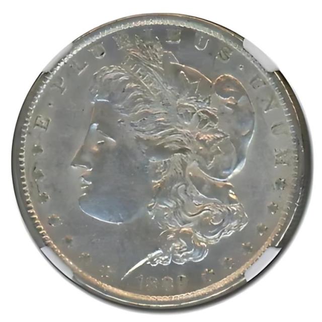 1889-O モルガン ダラー AU-55 NGC