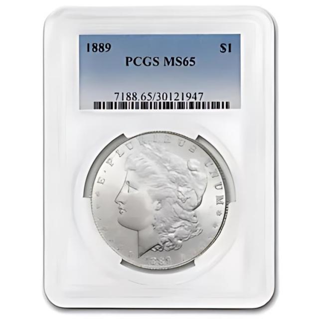 1889 モルガン ドル MS-65 PCGS