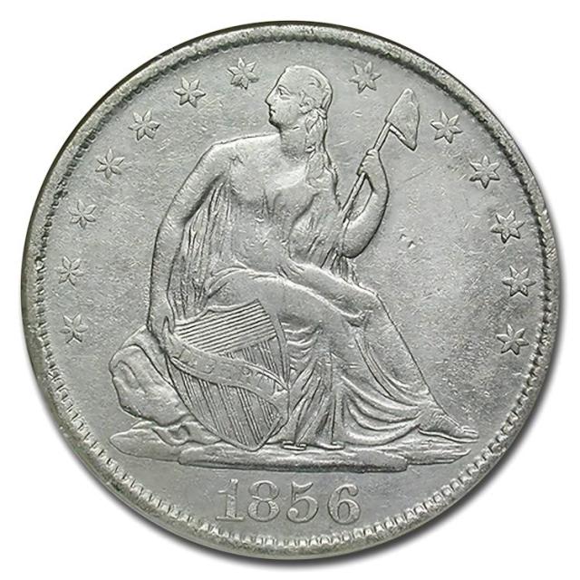 7558 ホビー・楽器・アート 1826 ハーフダラー 銀貨 古銭