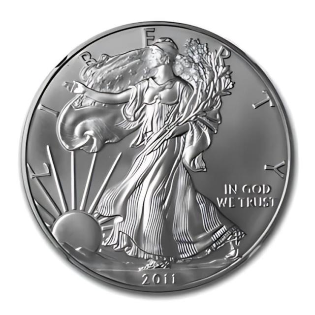 2011-S アメリカン シルバー イーグル MS-70 NGC (25 周年)
