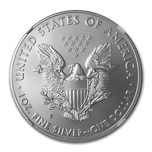 2011年 イーグル銀貨 25TH ANNIV NGC MS70  No.952 2011 $1 American Silver Eagle MS70 NGC - 25th Anniversary