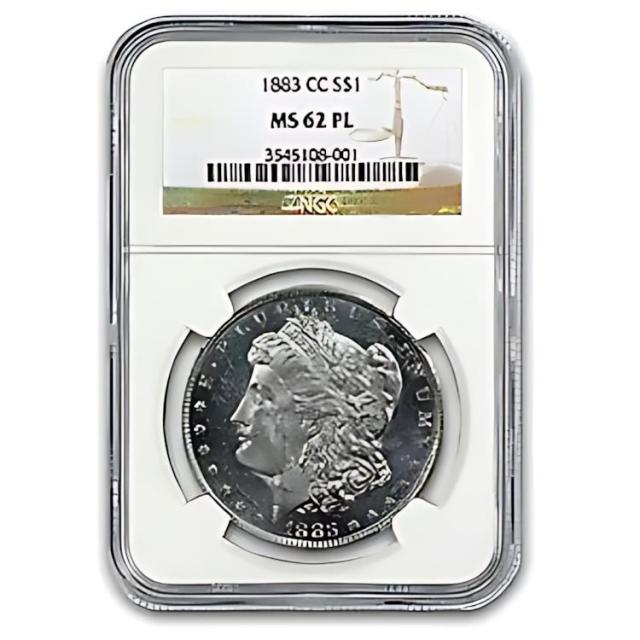 アメリカ モルガンダラー銀貨1883 o MS-64 PCGS 1883-O モーガン ドル